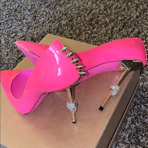 Pink Philipp Plein Heels | Poshmark